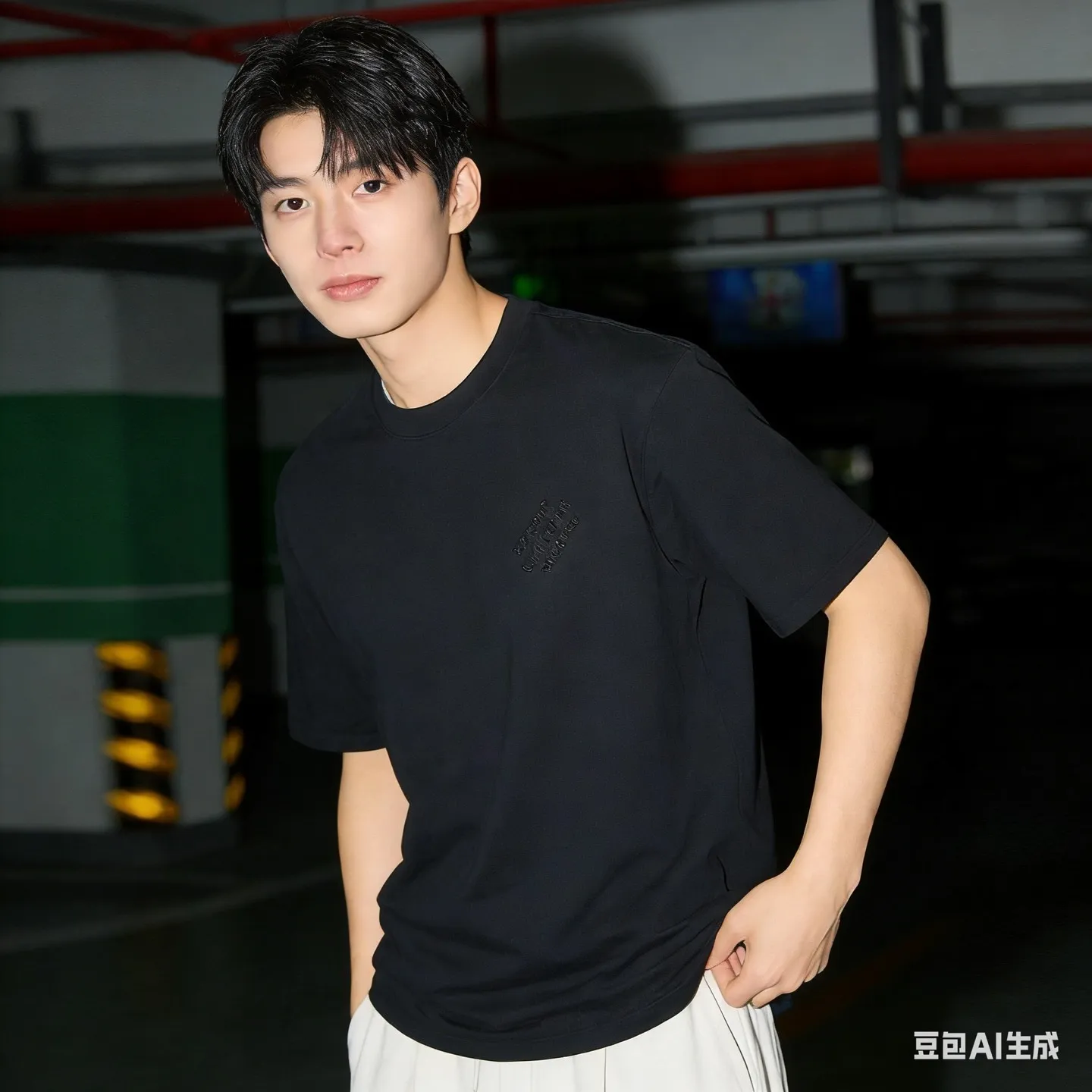 Louis Vuitton/Louis Vuitton short sleeves with signature embroidery on the chest